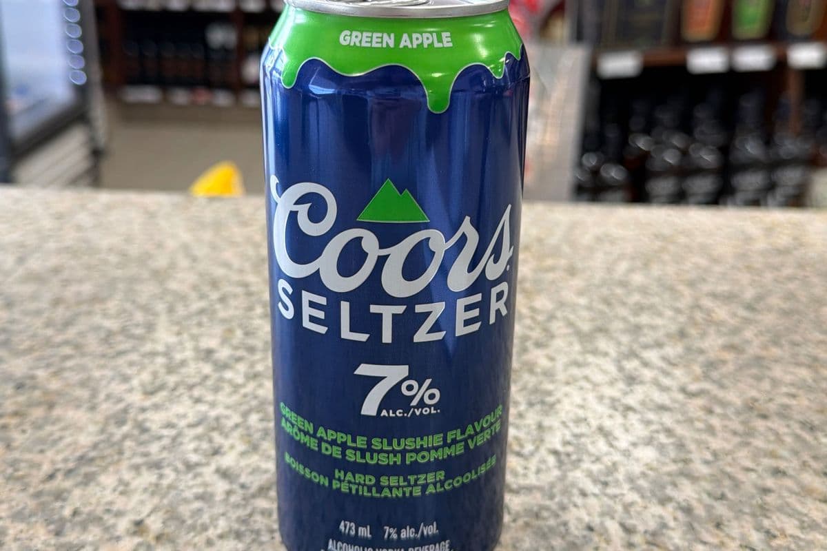 Coors Seltzer Slushie Green Apple (1 x 473 ml)