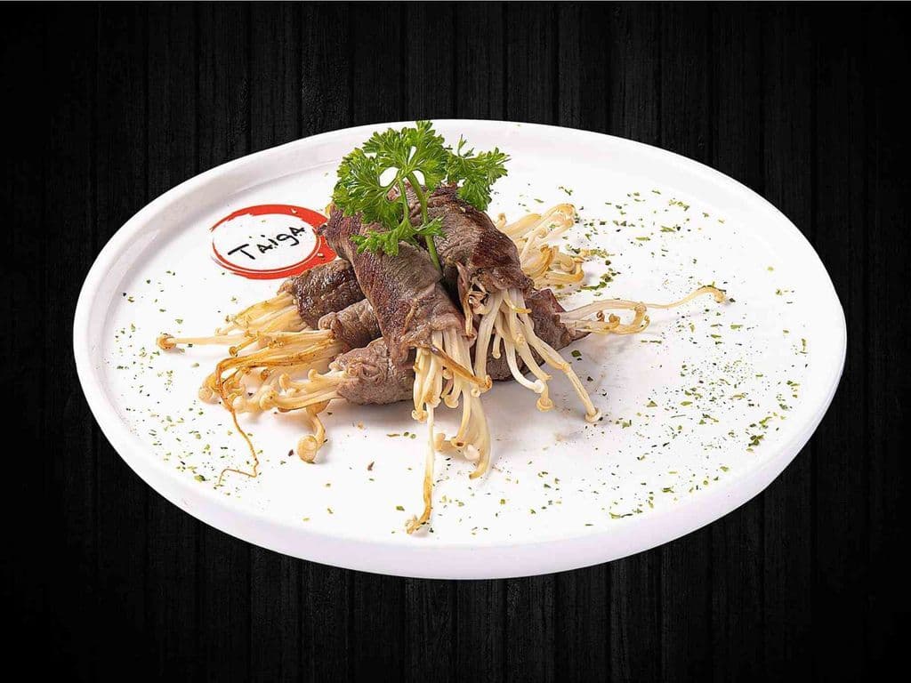 Enoki Beef Maki