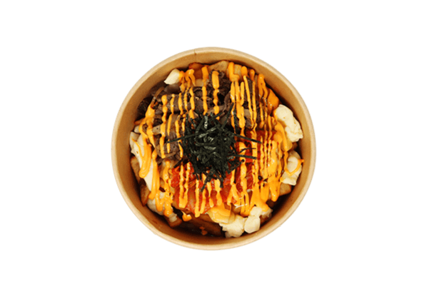 Bulgogi et Kimchi Poutine / Bulgogi and Kimchi Poutine