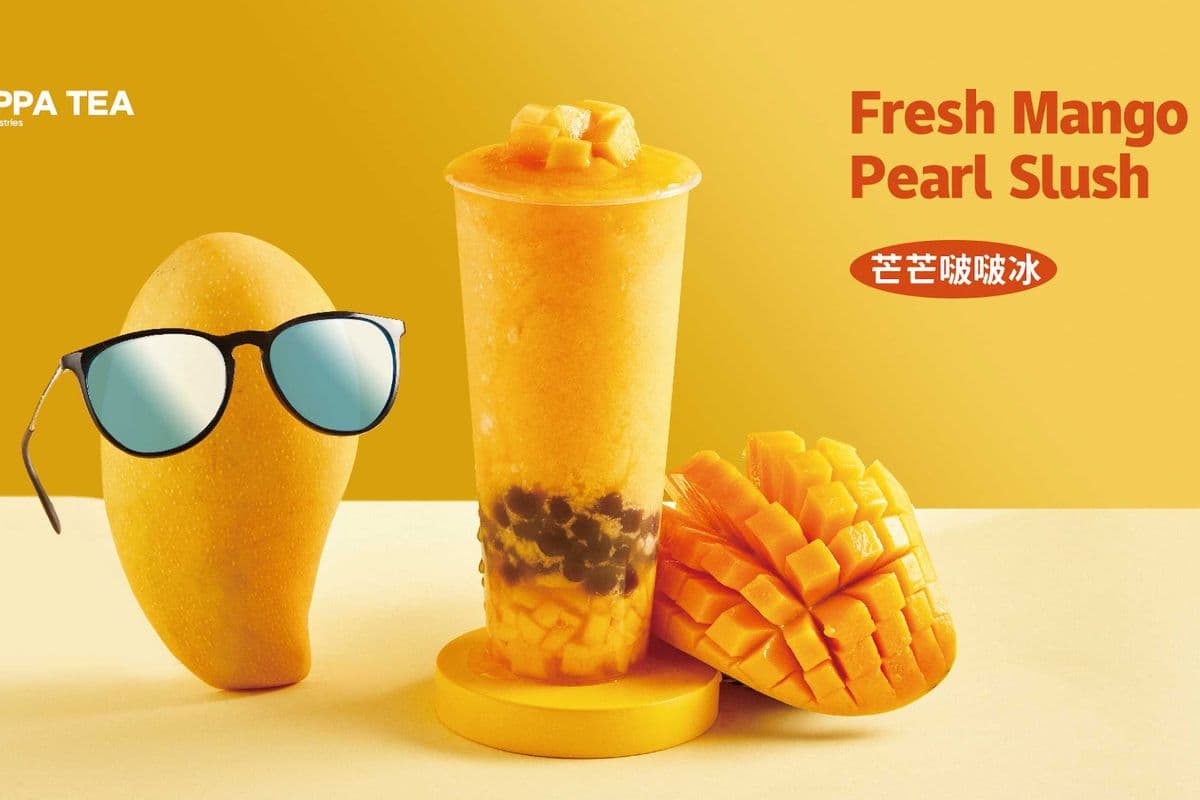 Fresh Mango Pearl Slush