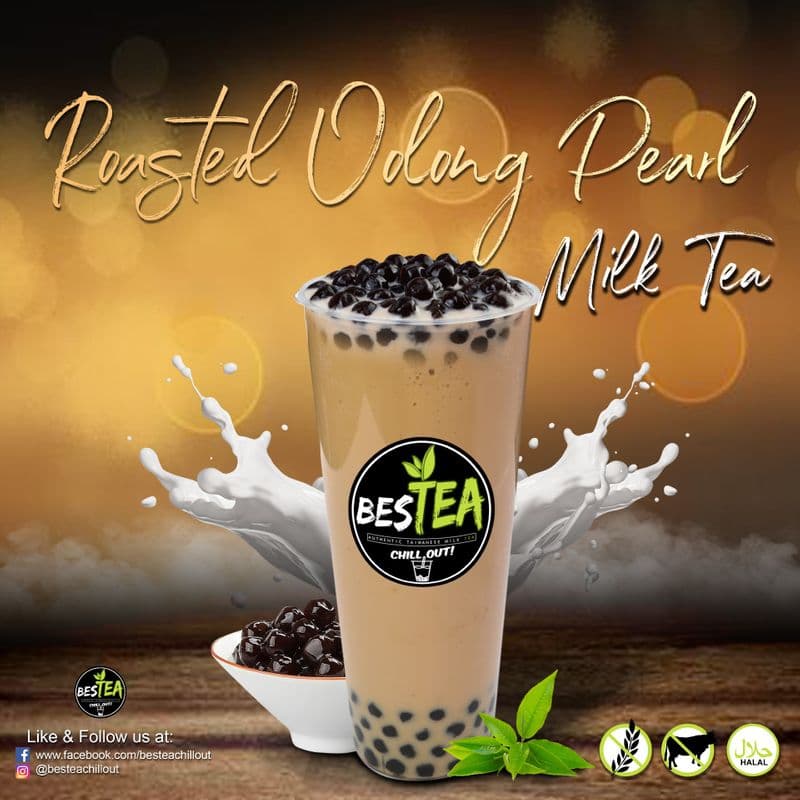 Roasted Oolong Pearl Milk Tea