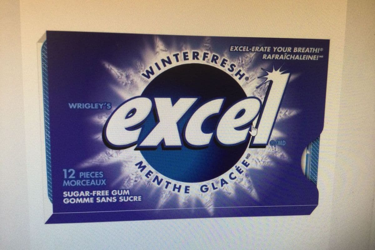 Excel Frais d'hiver Excel Winter Fresh (12 in Pack)