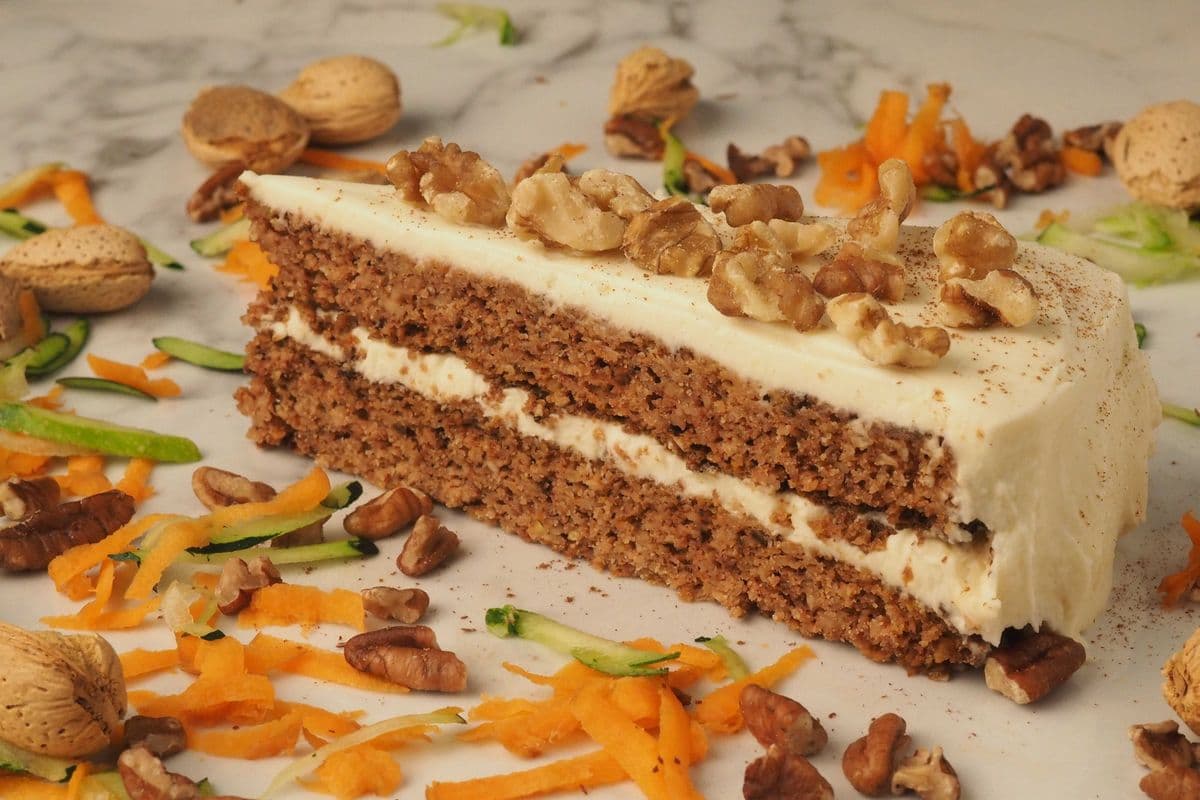 Keto Carrot Cake (350 Cal)