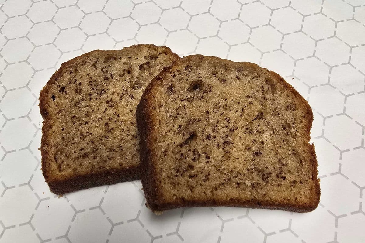 Banana Bread Slice (2 pieces )