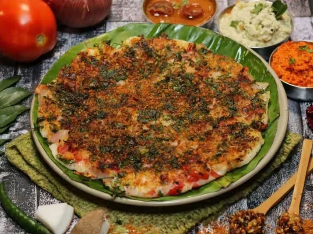 Cheese Chilli Uthappam