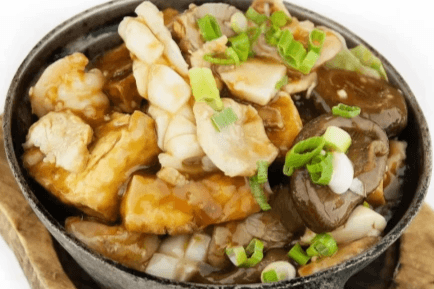 88. Szechuan Seafood with Tofu Hot Pot