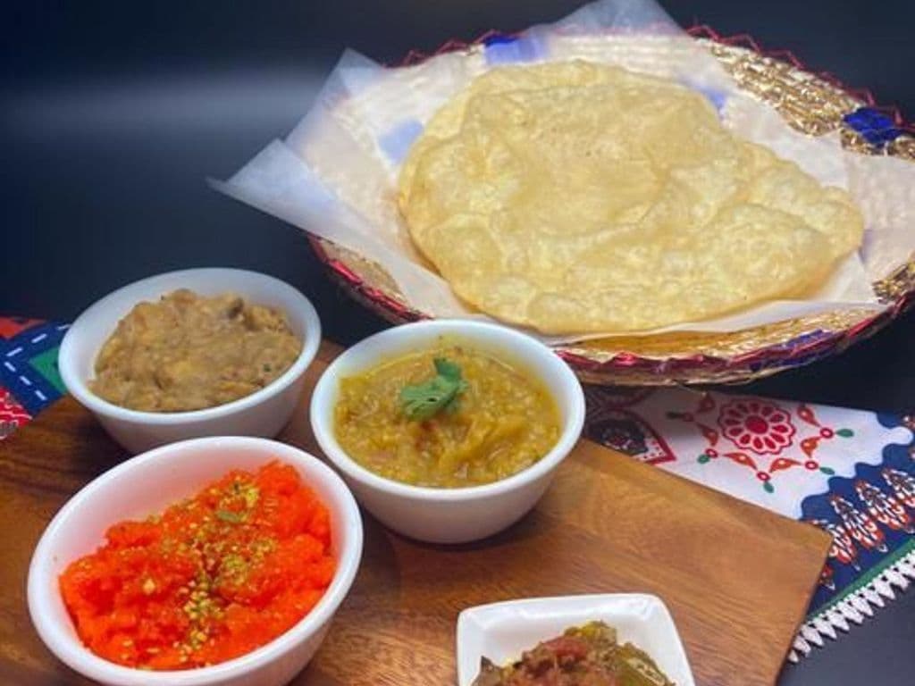 Halwa Puri Breakfast
