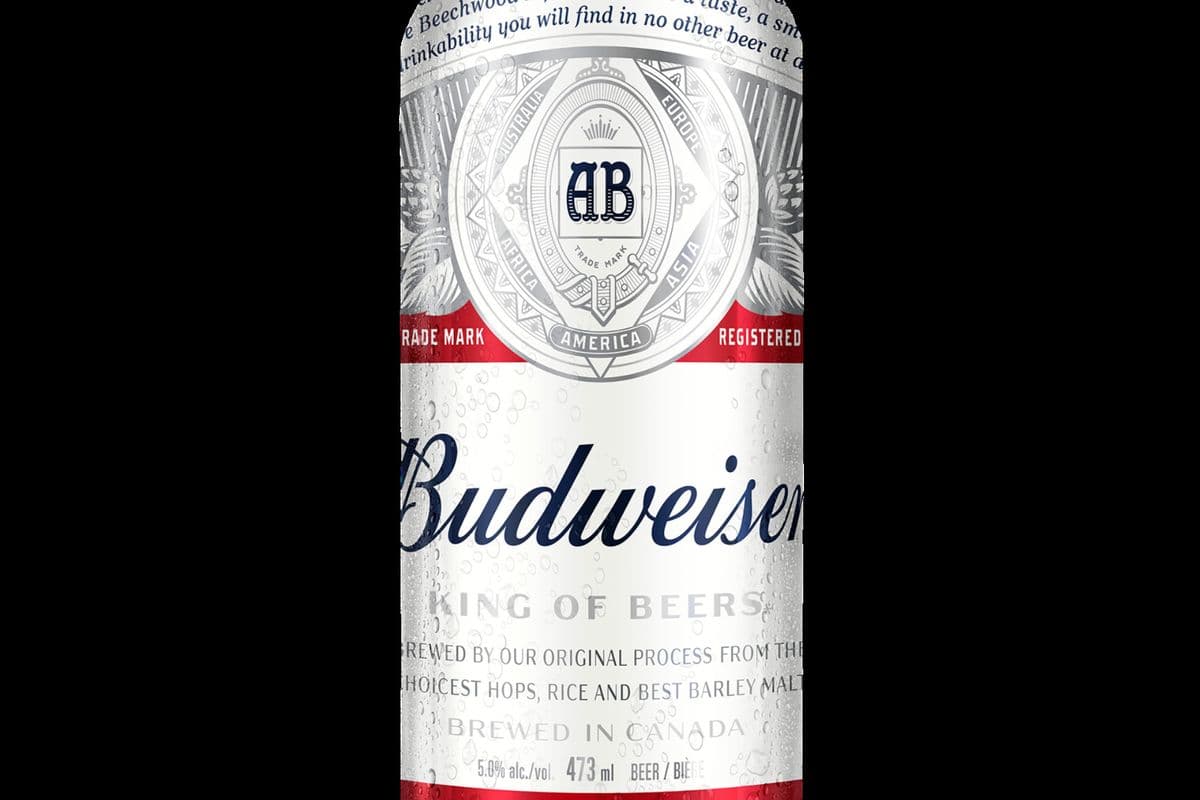 Tall Can Budweiser
