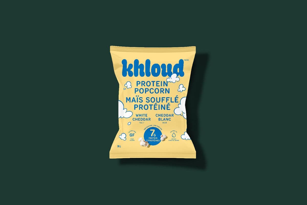 Khloud™ White Cheddar Protein Popcorn