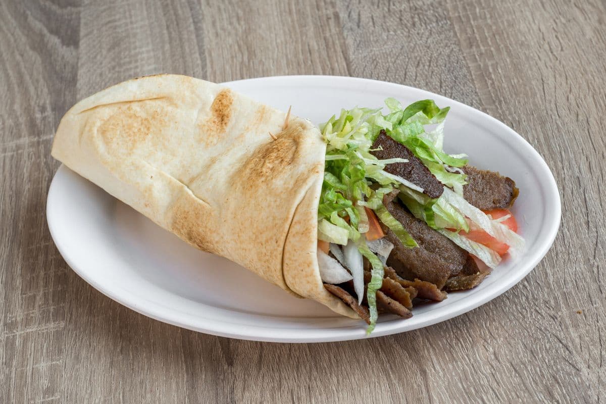 Beef Donair Wrap
