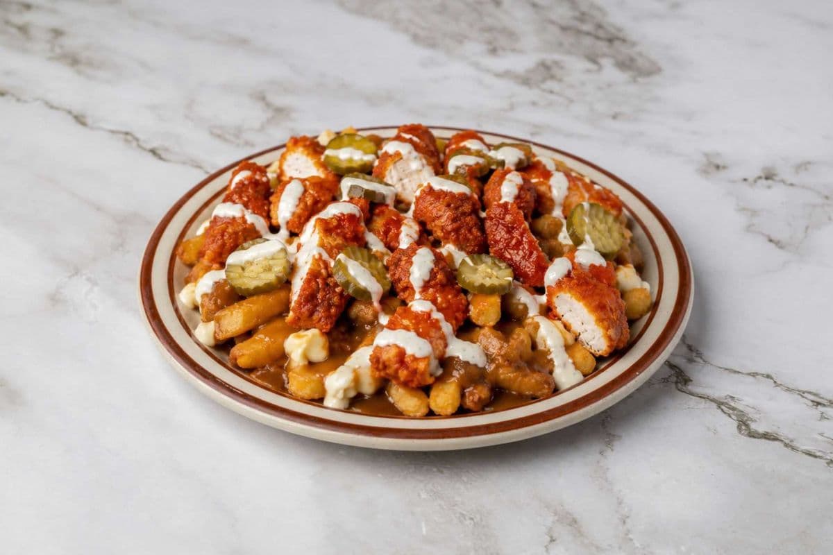 3. Nashville Hot Chicken Poutine