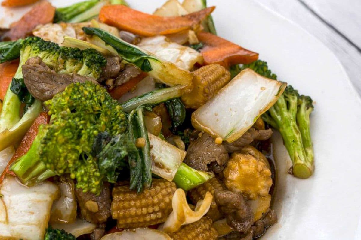 Stir-Fried Vegetables with Meat