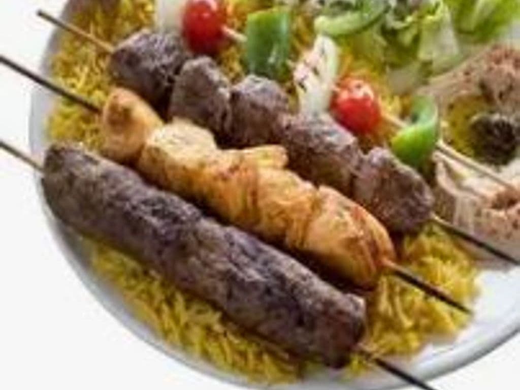 ROYAL MEAT KEBAB PLATTER