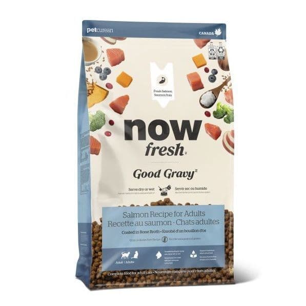 Petcurean Now Fresh Good Gravy Salmon Recipe Grain Free Cat