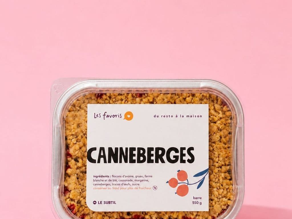 VRAC BARRE AUX CANNEBERGES 550G