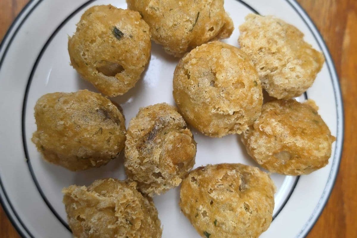 Gluten Free Battered Mushrooms