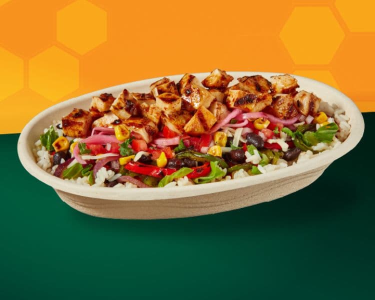 Honey Chili Pepper Chicken Bowl