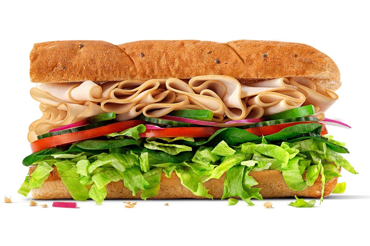 Poitrine de dinde 6" / 6" Turkey Breast Sub (260 Cals)