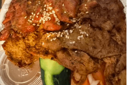 #63. Marinated and Grilled Lemongrass Chicken and Pork Slices