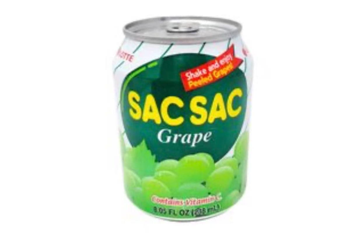 Grape Juice, Sac Sac (238ml)