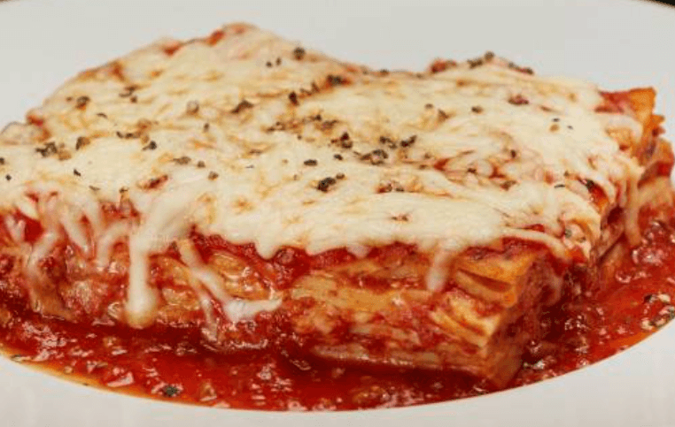 Lasagne végétarienne et sauce tomate / Vegetarian Lasagna and Tomato Sauce