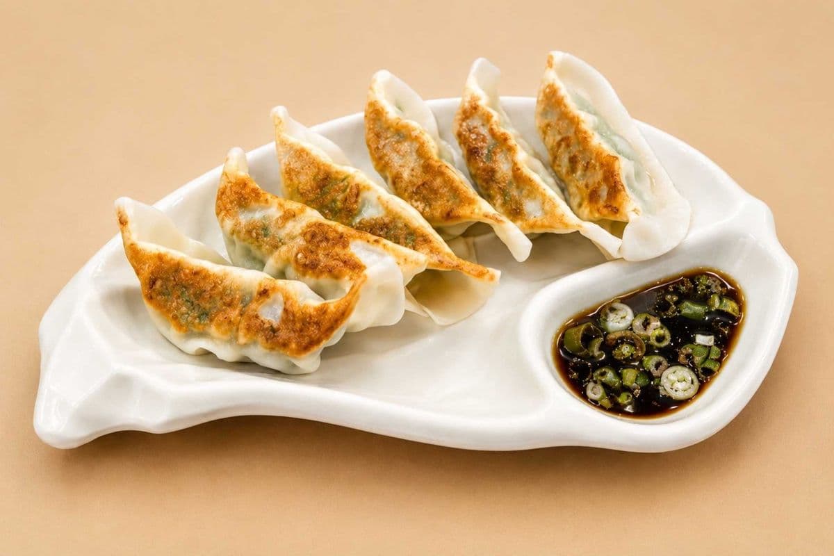 Side- Veggie Pork Gyoza (6 pcs)