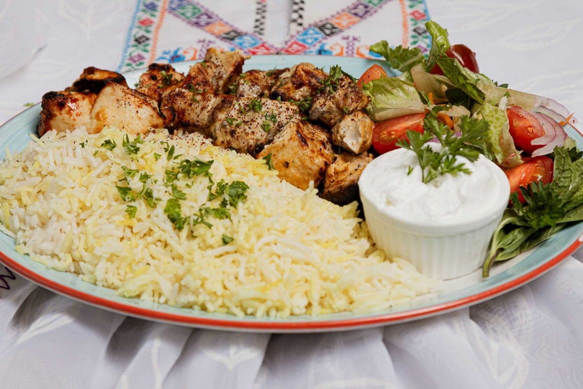 Shish Taouk Plate