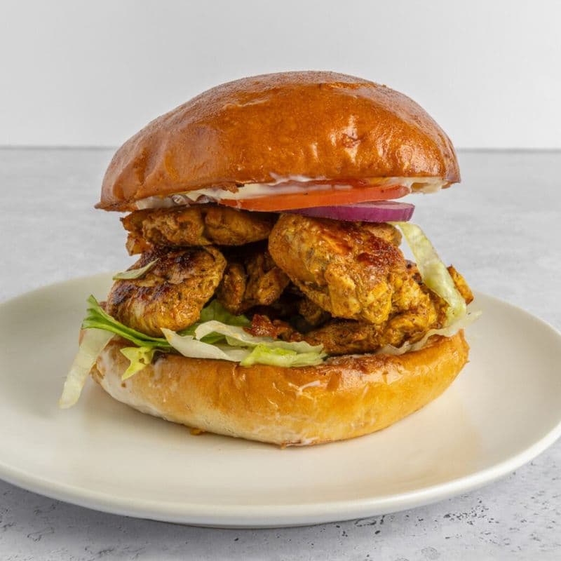 Shawarma chicken Burger Combo