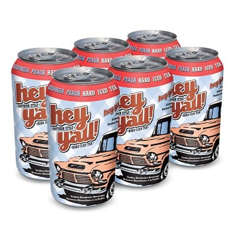 Hey Y'all Peach 6x 355ml