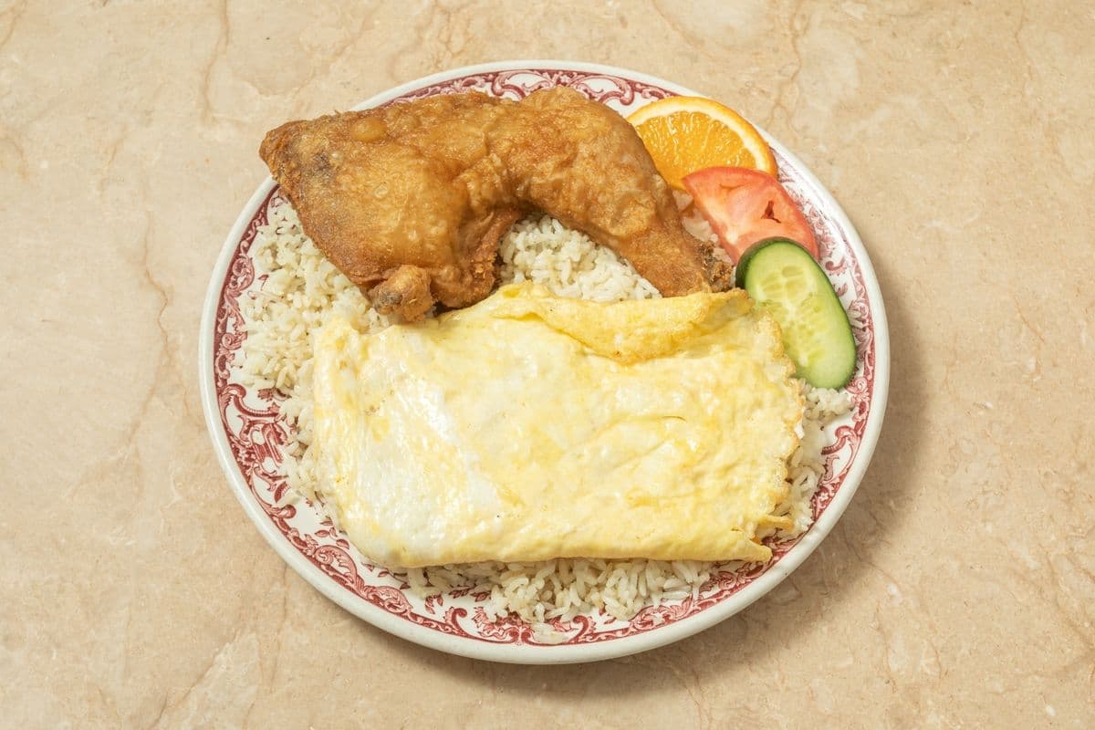 Fried Chickensilog
