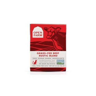Open Farm Grass-Fed Beef Rustic Blend Wet Cat Food 5.5 oz