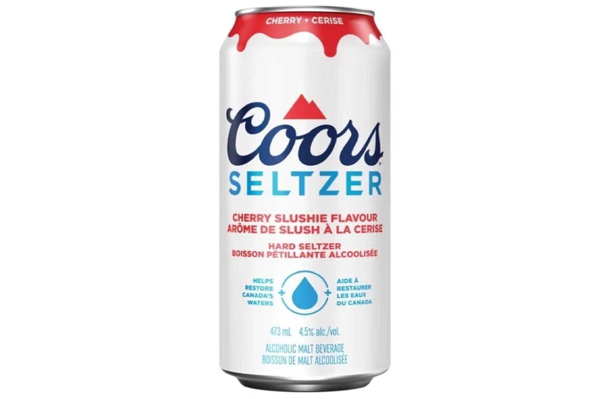 COORS SELTZER SLUSHIE CHERRY (1 x 473 ML)