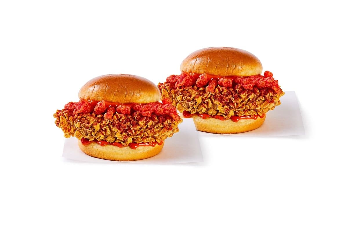 Flamin' Hot Chicken Sandwich Buy One, Get One Free