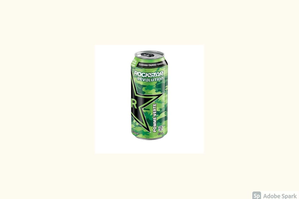 Rockstar Energy - Revolt Green Apple (473 ml)