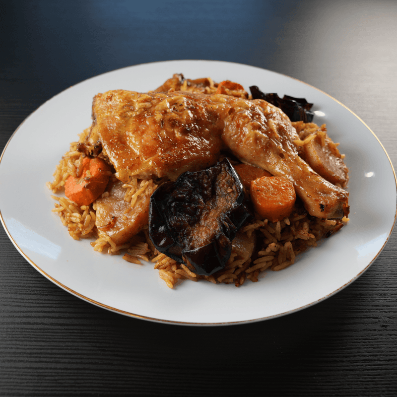 Maqluba de poulet / Chicken Maqluba