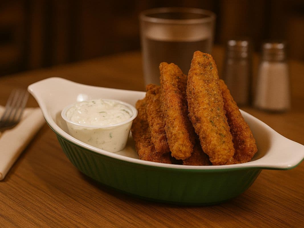 Crispy Fried Pickles
