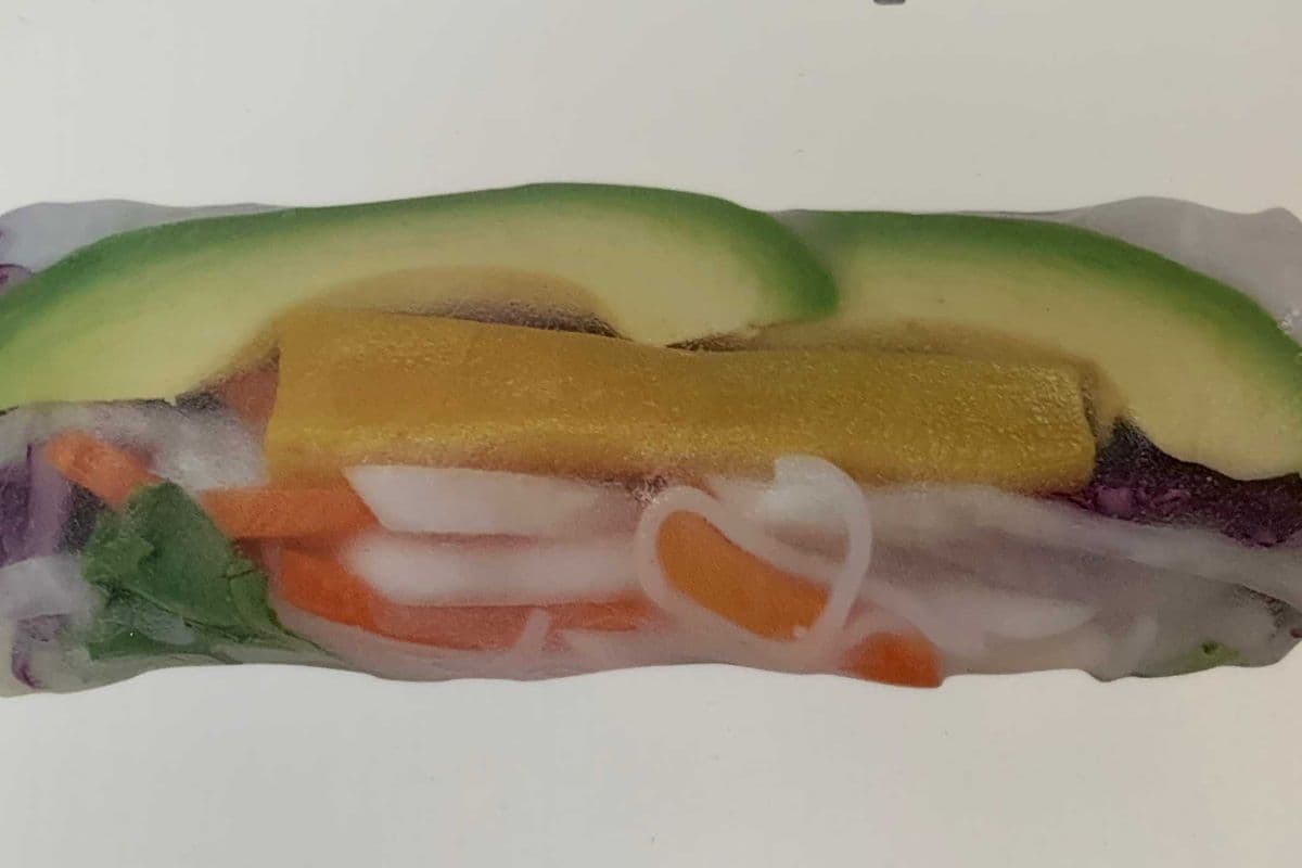 Avocado Salad Roll (2 rolls)