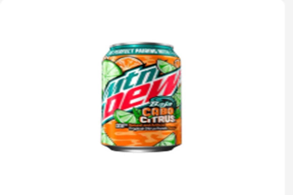 Mtn dew baja cabu citrus (355ml) (170 Cal)