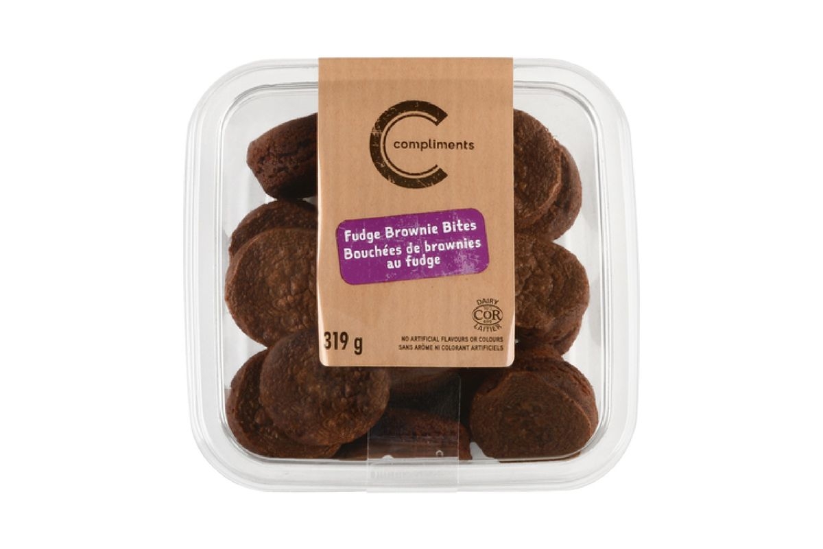 Compliments Brownie Bites
