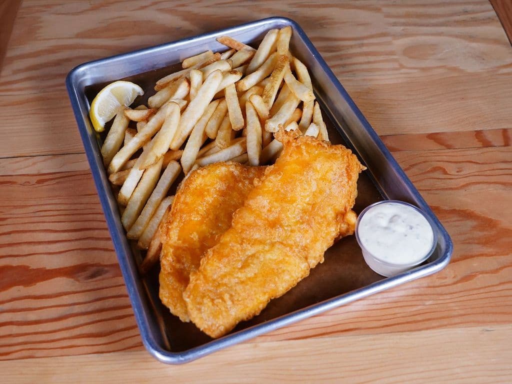 2pc Hake Fish & Chips**