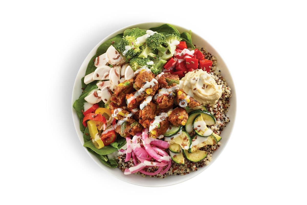 Spicy Garden Crumble Bowl