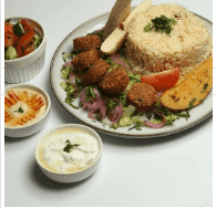 Platter Falafel