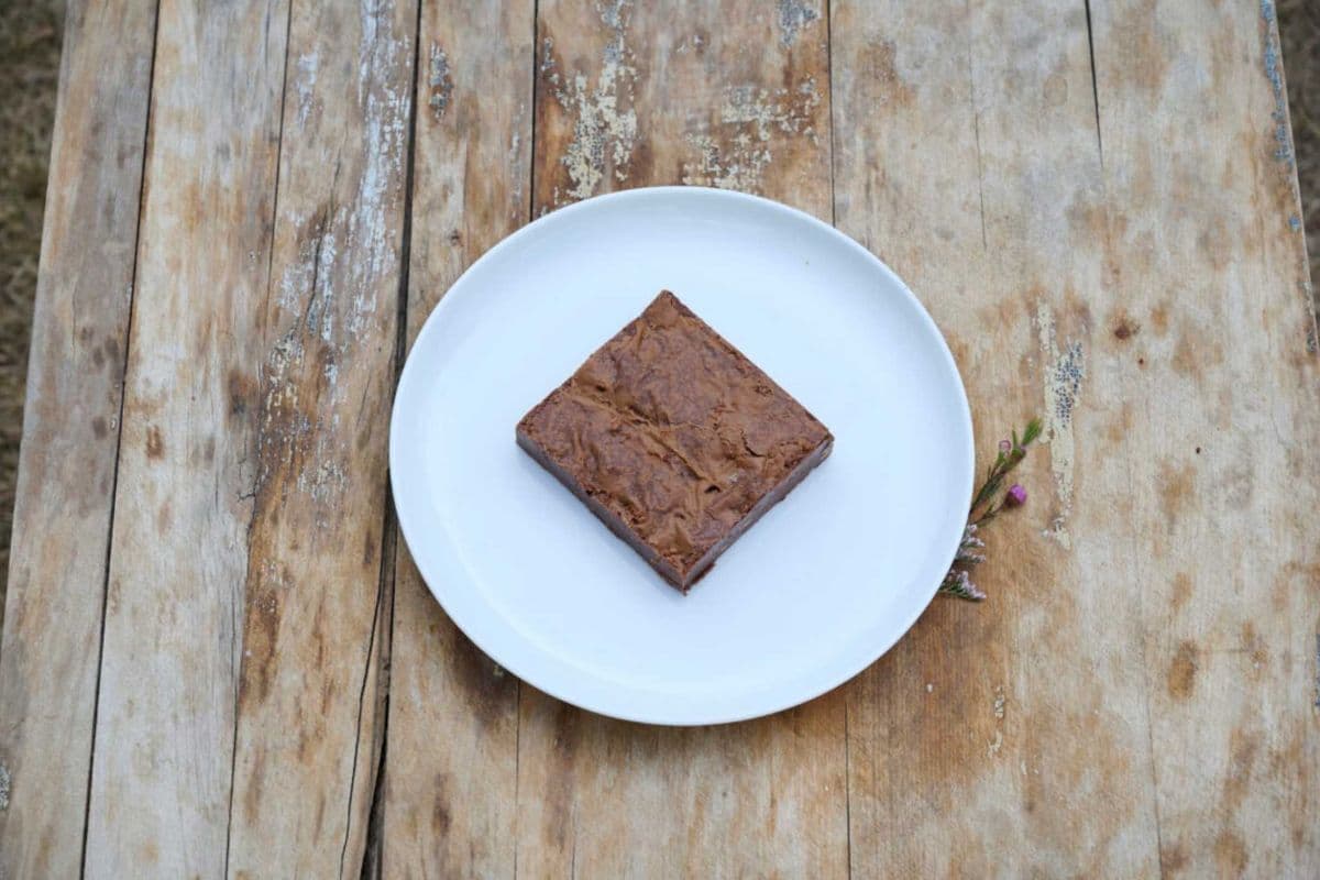 Chocolate Banana Brownie