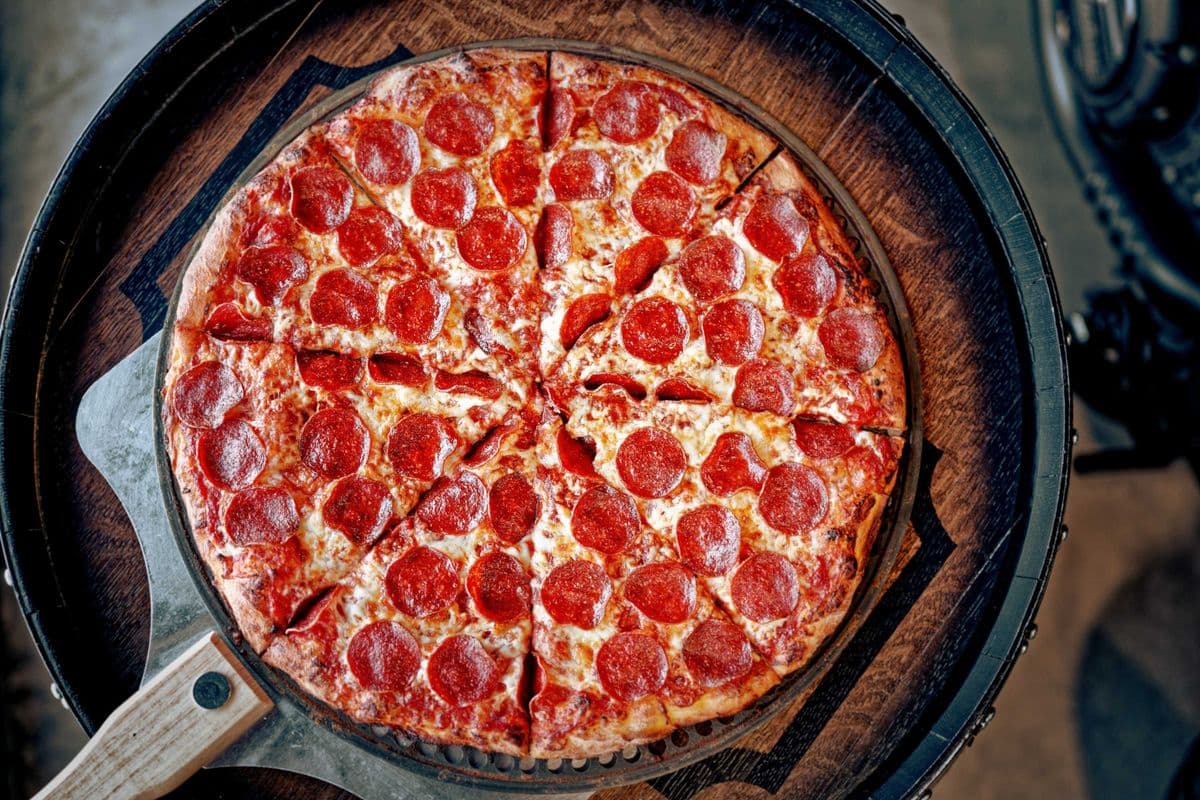 V-Twin Pepperoni Pizza