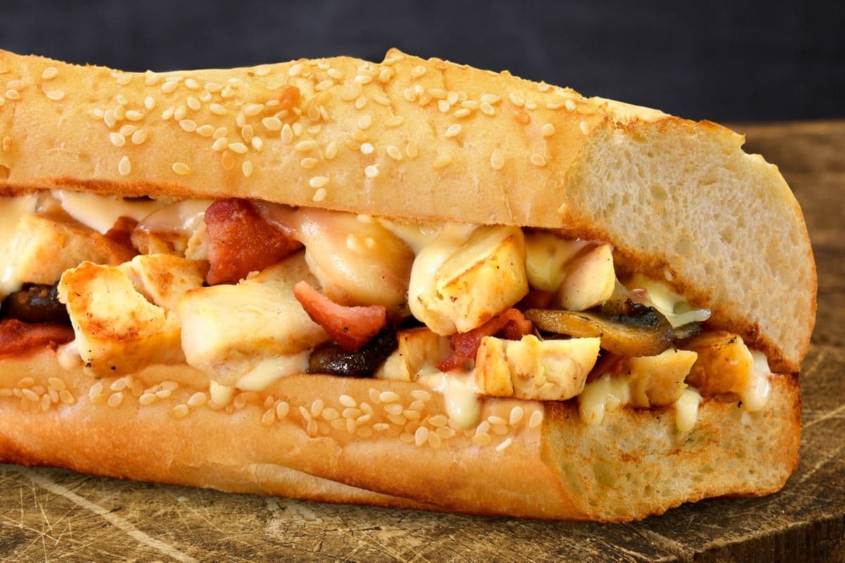 6" Small Chicken Carbonara Sub