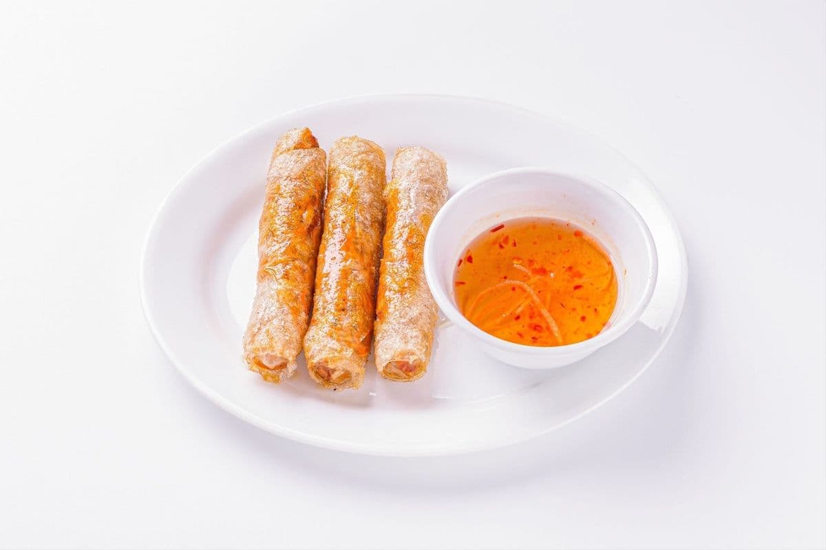 44. Gluten Friendly Pork Spring Rolls (3 Rolls)