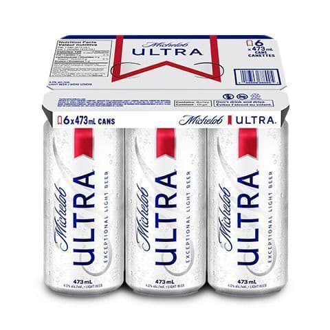 Michelob Ultra 473ml x 6 Pack