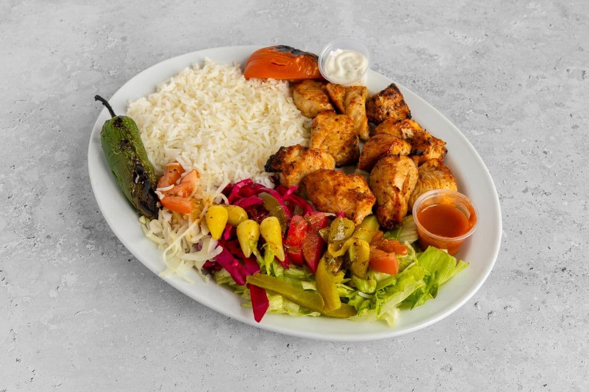 Chicken Skewer Plate