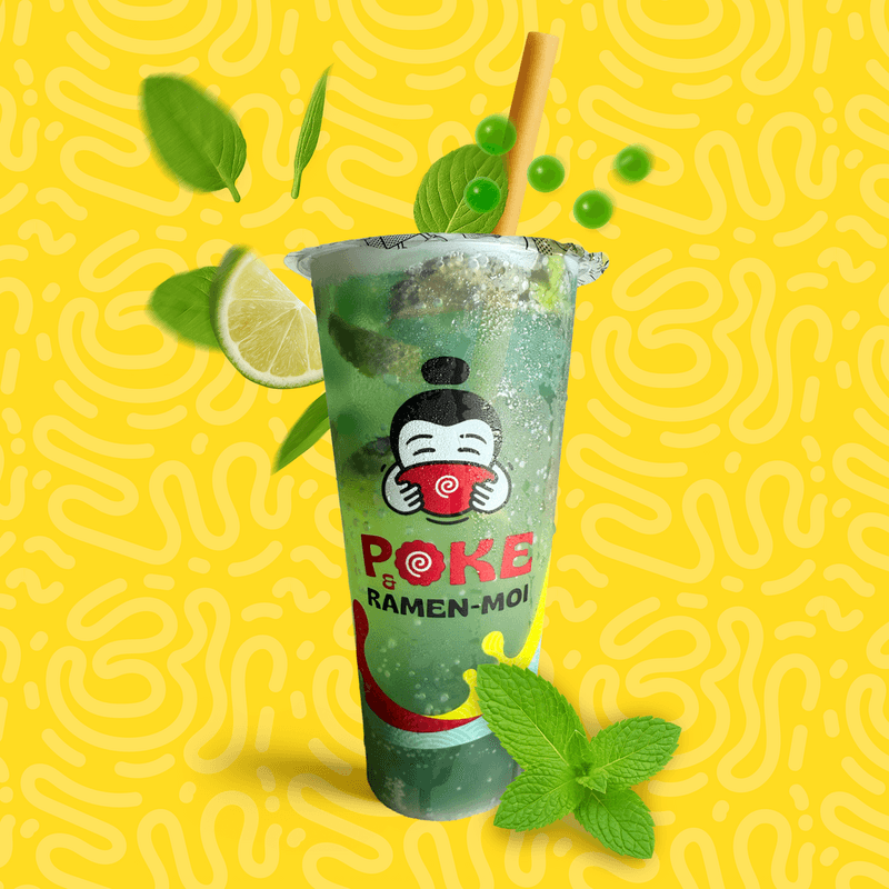 Mojito bubble tea