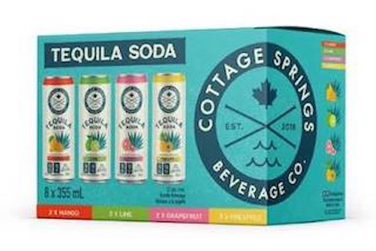 COTTAGE TEQUILA SODA VARIETY 12PK (1 x 12PK)